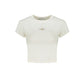 Calvin Klein White Cotton Tops & T-Shirt