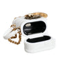 Dolce & Gabbana White Silicone Devotion Heart Cover Hand Bag Airpod Case