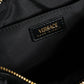 Versace Black Mini Quilted Lambskin Leather Crossbody Sling Bag