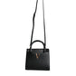 Versace Black Small Leather TopHandle Shoulder Crossbody Bag