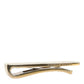 Dolce & Gabbana Gold Tone Brass Logo Branded Men Tie Clip Bar