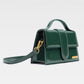 Jacquemus Green Leather Crossbody Bag