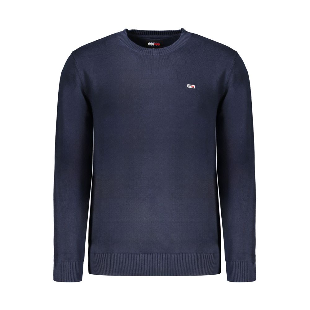 Tommy Hilfiger Blue Cotton Men Sweater