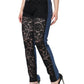 Dolce & Gabbana Black Floral Lace Front Skinny Denim Jeans