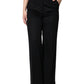 Dolce & Gabbana Black Cashmere Mid Waist Women Boot Cut Pants