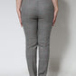 Dolce & Gabbana Gray Plaid Wool Mid Waist Women Tapered Pants