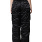 Dolce & Gabbana Black Quilted High Waist Women Boot Cut Pants