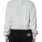 Dolce & Gabbana White Nylon Stretch Crew Neck Pullover Sweater