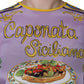 Dolce & Gabbana Purple Silk Caponata Siciliana Print Tank Top