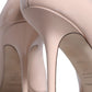 Dolce & Gabbana Beige Patent Leather High Heels Pumps Shoes