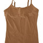 Dolce & Gabbana Brown Nylon Stretch Sleeveless Top Underwear