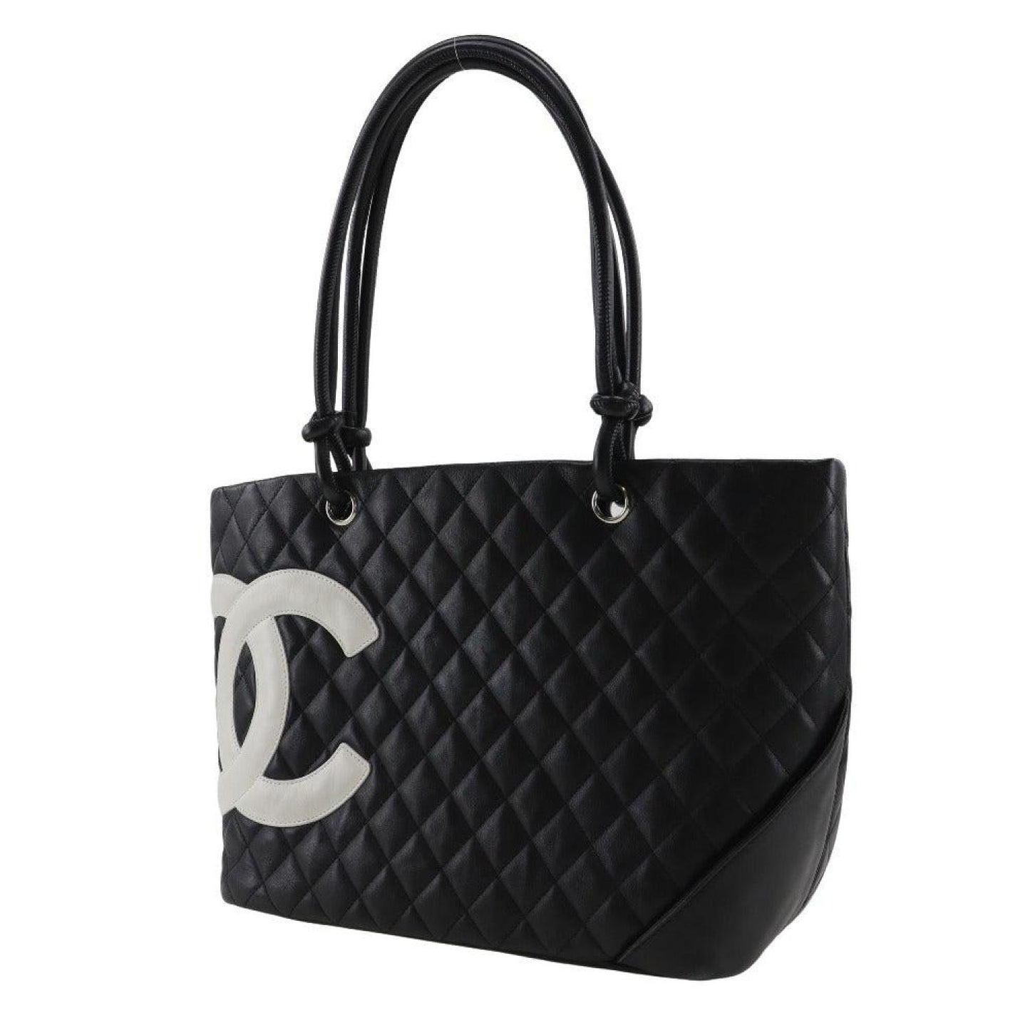 Chanel Cambon  Pony-Style Calfskin Tote Bag (Pre-Owned)