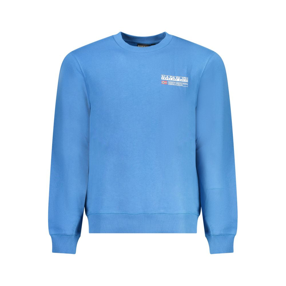 Napapijri Light Blue Cotton Sweater