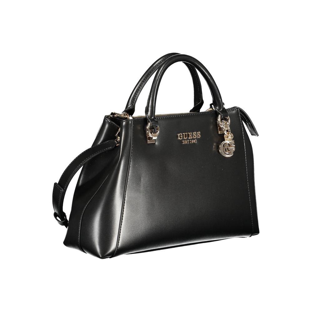 Guess Jeans Black Polyethylene Handbag