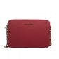 Michael Kors Jet Set Large East West Leather Crossbody Bag Light Berry Sorbet