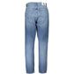 Calvin Klein Blue Cotton Jeans & Pant