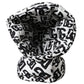 Dolce & Gabbana White Logo Whole Head Wrap Hat Men