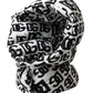 Dolce & Gabbana White Logo Whole Head Wrap Hat Men