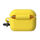 Dolce & Gabbana Yellow Silicone Logo Embossed Airpods Case