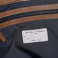 Brunello Cucinelli Brown Leather Logo Shoulder Strap Shopping Tote Bag