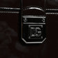 Dolce & Gabbana Black Glossy Leather Crossbody Shoulder Bag