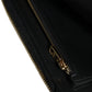 Dolce & Gabbana Black Leather Logo Plaque Neck Strap Card Coin Wallet