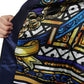 Dolce & Gabbana Blue Heraldic Patch Stripe King Bee Sweater