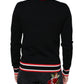 Dolce & Gabbana Black Cashmere Pig of the Year Pullover Sweater