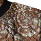 Dolce & Gabbana Brown Jacquard Mambo Pineapple Pullover Sweater