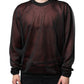 Dolce & Gabbana Brown Polyester Pullover Sweatshirt Sweater