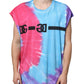 Dolce & Gabbana Multicolor Tie Dye Cotton Sleeveless T-shirt