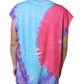 Dolce & Gabbana Multicolor Tie Dye Cotton Sleeveless T-shirt