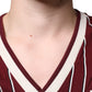 Dolce & Gabbana Maroon Stripes Cotton Logo V-neck T-shirt