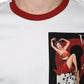 Dolce & Gabbana White Graphic Print Cotton Crew Neck T-shirt