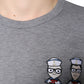 Dolce & Gabbana Gray Cotton #DGFamily Short Sleeves T-shirt