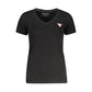 Guess Jeans Black Cotton Tops & T-Shirt