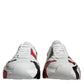 Dolce & Gabbana White Daymaster Hand Painted Sneakers Shoes