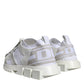 Dolce & Gabbana White Mesh Sorrento Trekking Sneakers Shoes