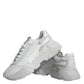 Dolce & Gabbana White Daymaster Low Top Sneakers Shoes