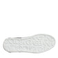 Dolce & Gabbana White Leather Logo Portofino Sneaker Shoes