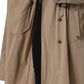 Dolce & Gabbana Khaki Double Breasted Trench Coat Jacket