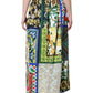 Dolce & Gabbana Multicolor Patchwork Sicily Long Maxi Skirt