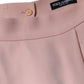 Dolce & Gabbana Pink Viscose High Waist A-line Mini Skirt