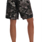 Dolce & Gabbana Elegant High-Waist Brocade Shorts