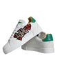 Dolce & Gabbana White Love Patch Portofino Sneakers Shoes