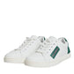 Dolce & Gabbana White London Calf Leather Sneakers Shoes