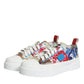 Dolce & Gabbana Multicolor Patchwork Low Top Sneakers Shoes