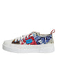 Dolce & Gabbana Multicolor Patchwork Low Top Sneakers Shoes