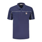 Fila Blue Cotton Polo Shirt