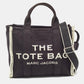 Marc Jacobs Black/white Canvas The Tote Bag